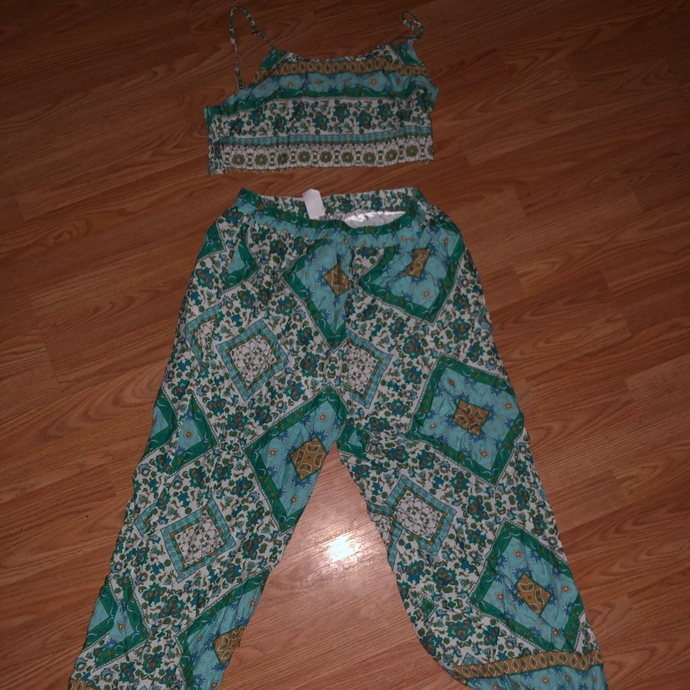 2 piece boho outfit